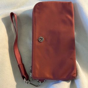 Lululemon Wristlet.  Pre-Owned. Pink